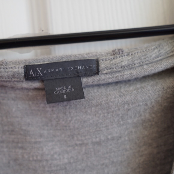 A|X Heathered Gray Hooded Sleeveless Athletic Top Small - Picture 3 of 6